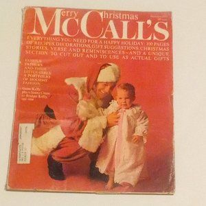 Vintage 1965 McCalls Magazine Publication Christmas Holiday Edition